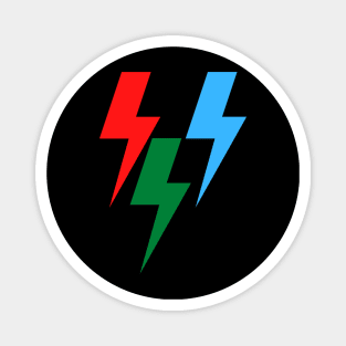 RGB Lightning Bolt Magnet